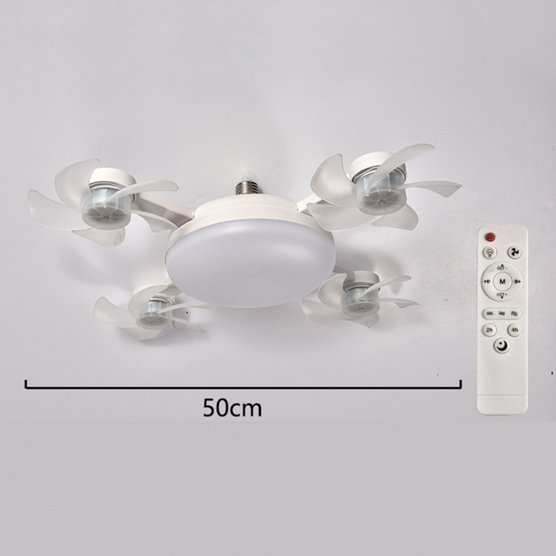 ❄ 2-in-1 Silent Ceiling Fan Light,With Remote🌬️💡 Energy-Efficient Airflow & Dimmable Lighting For Bedrooms, Living Rooms & Conservatories 🏡✨